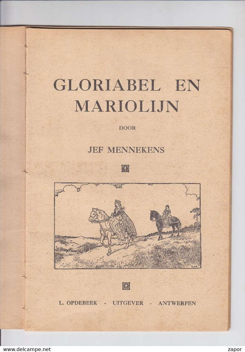 Gloriabel En Mariolijn - Jef Mennekens - L. Opdebeek - Juniors