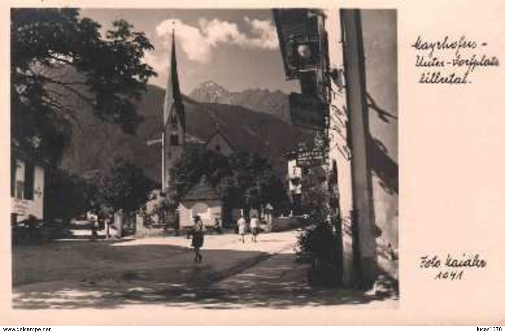 Mayrhofen - Unter-Dorfplatz / Foto Maidler Um 1952 / BELLE OBLITERATION - Zillertal