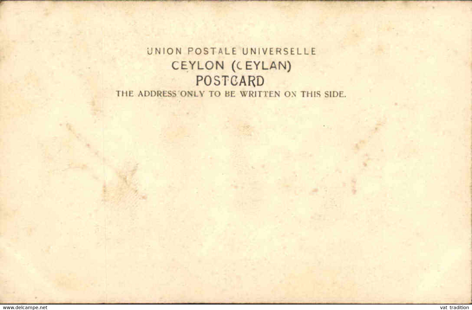 CEYLAN - Carte Postale - Colombo - Pettah  - L 74820 - Sri Lanka (Ceylon)