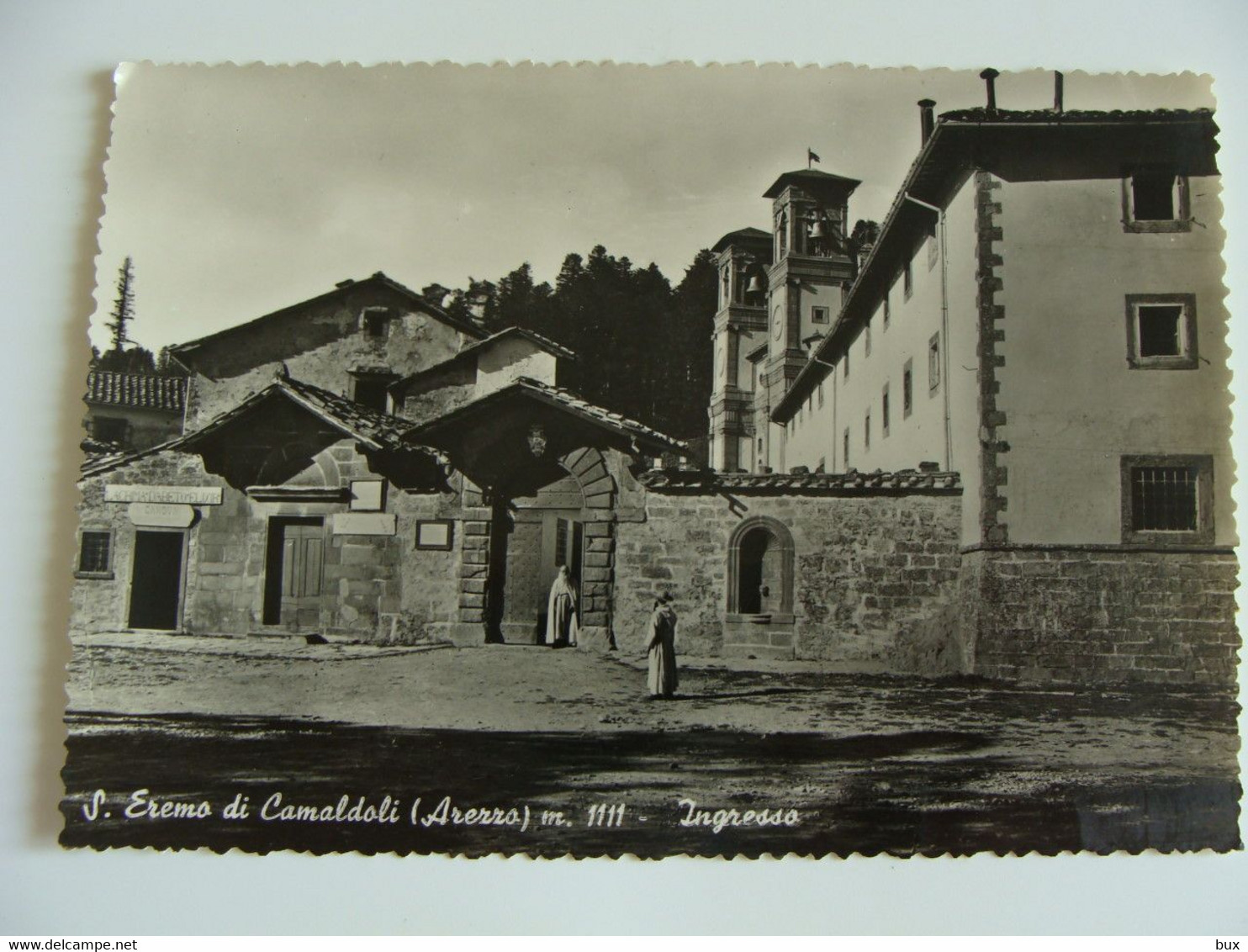 S. EREMO  DI CAMALDOLI  I   (AREZZO)  TOSCANA   NON VIAGGIATA  COME DA FOTO - Arezzo