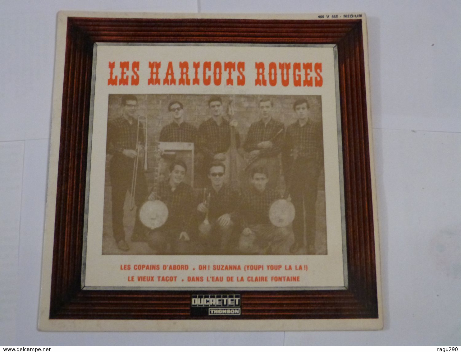 Disque   LES HARICOTS ROUGES - Musiche Del Mondo