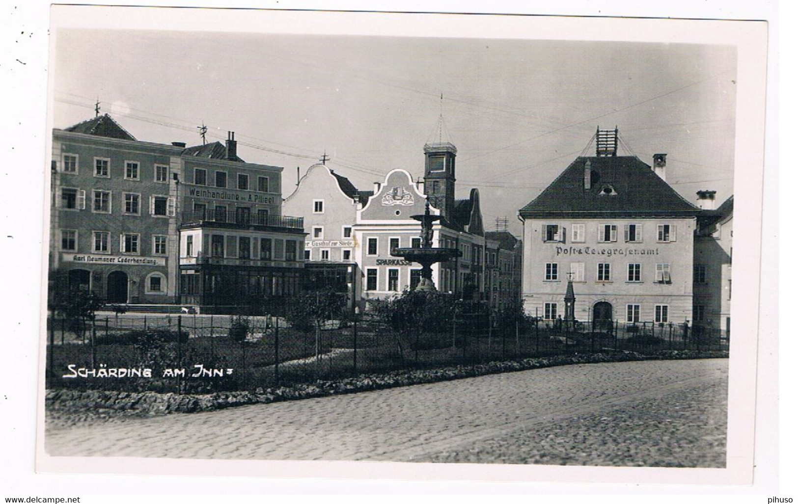 A-4585  SCHÄRDING Am Inn : MitPostamt ( Postoffice ) - Schärding