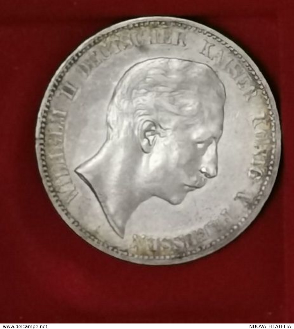 1907 REICH 5 MARCHI - 2, 3 & 5 Mark Silber
