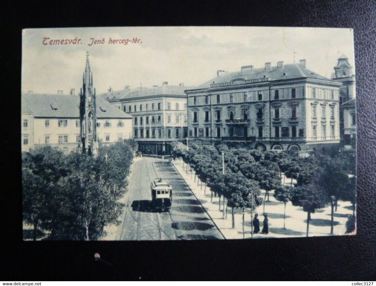 Z27 - Temesvar - Jeno Herceg-ter- 1919 - Tramway - Romania