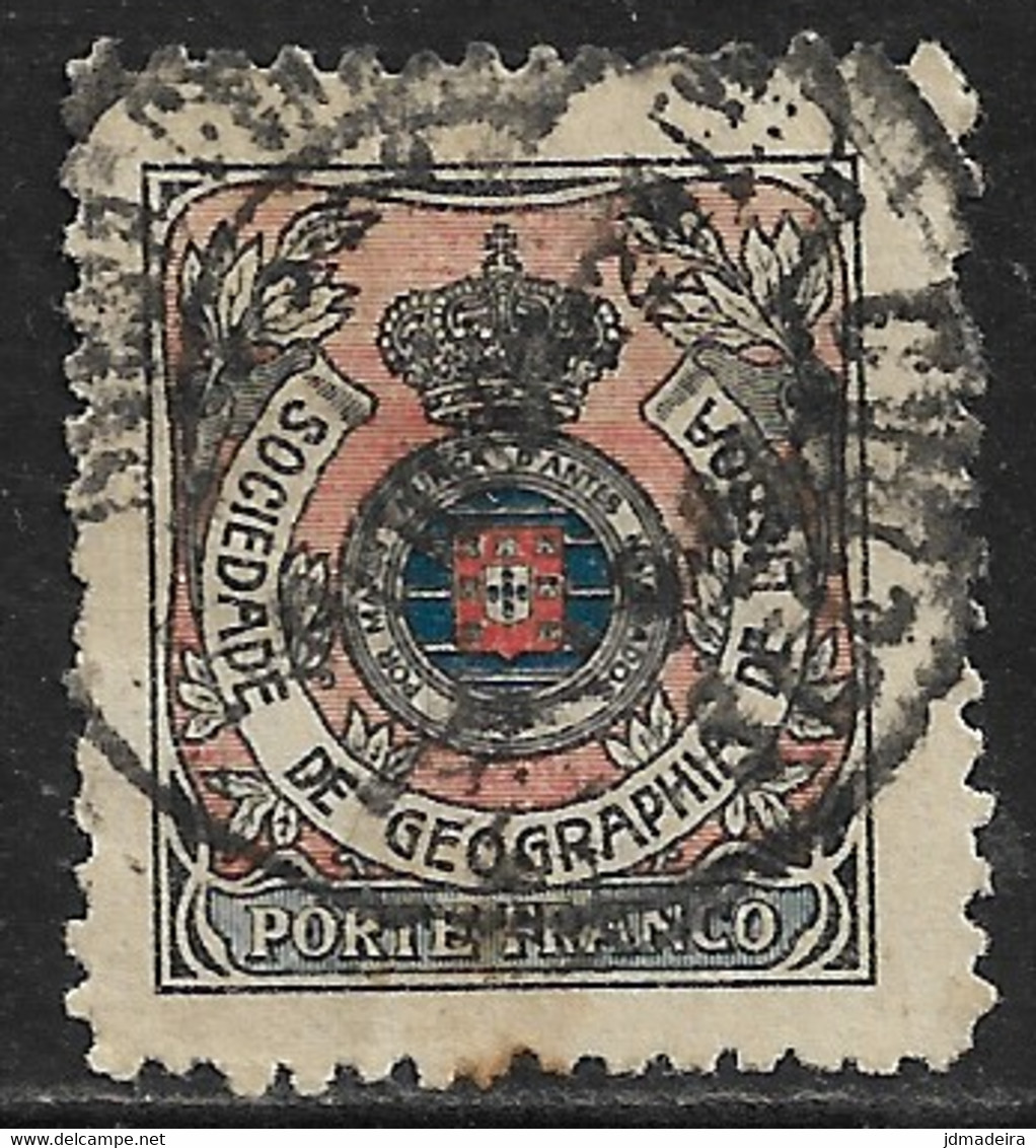 Portugal – 1903 Geography Society Used Stamp - Sonstige & Ohne Zuordnung