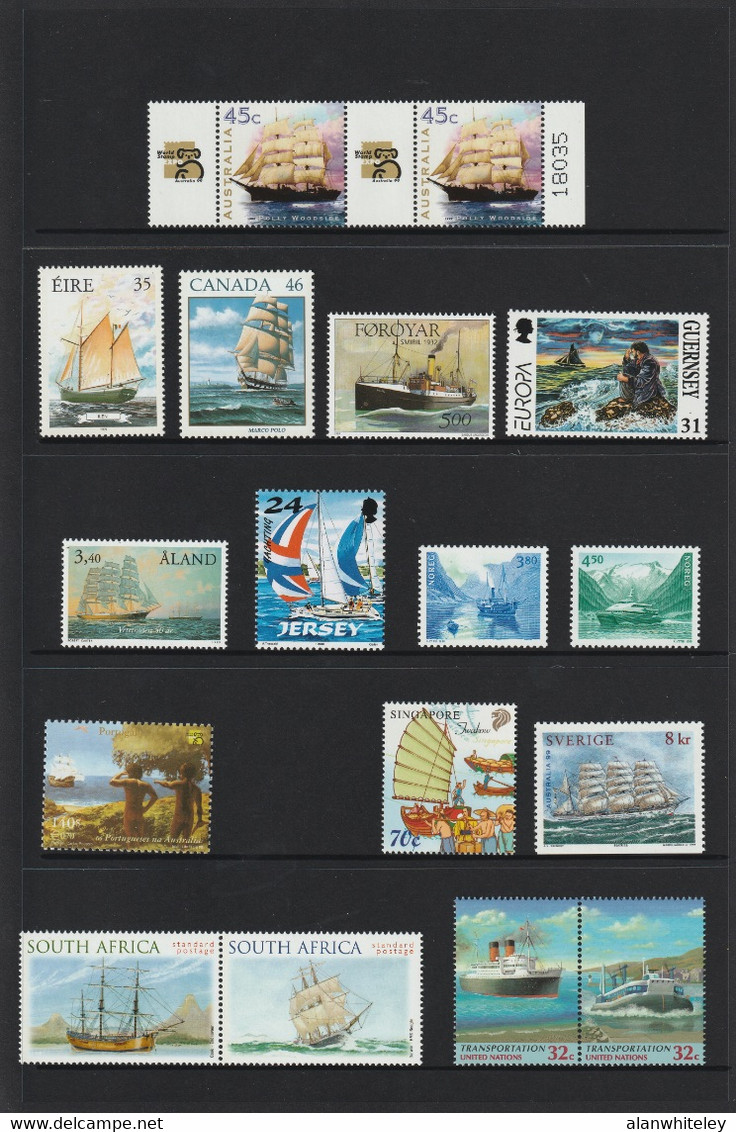 AUSTRALIA & OTHERS 1999 World Stamp Expo '99 Ship Folder: Exhibition Folder UM/MNH - Presentation Packs