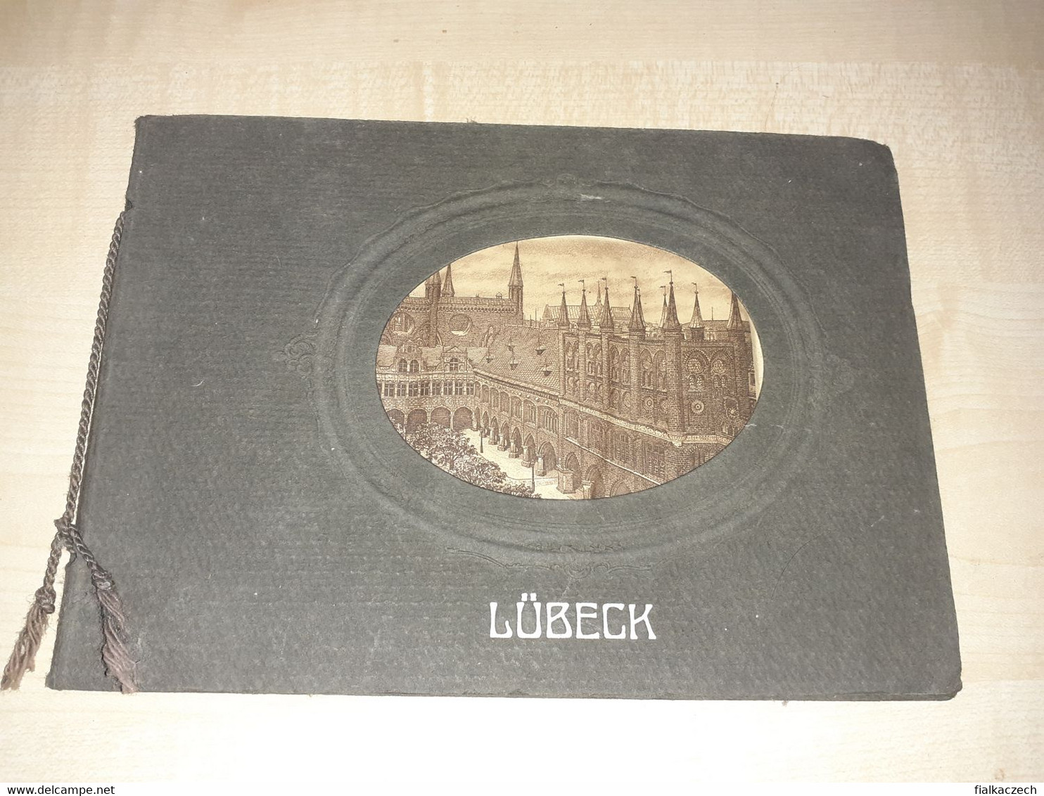Lübeck, Germany, Book With Artifical Postcards - Grands Formats