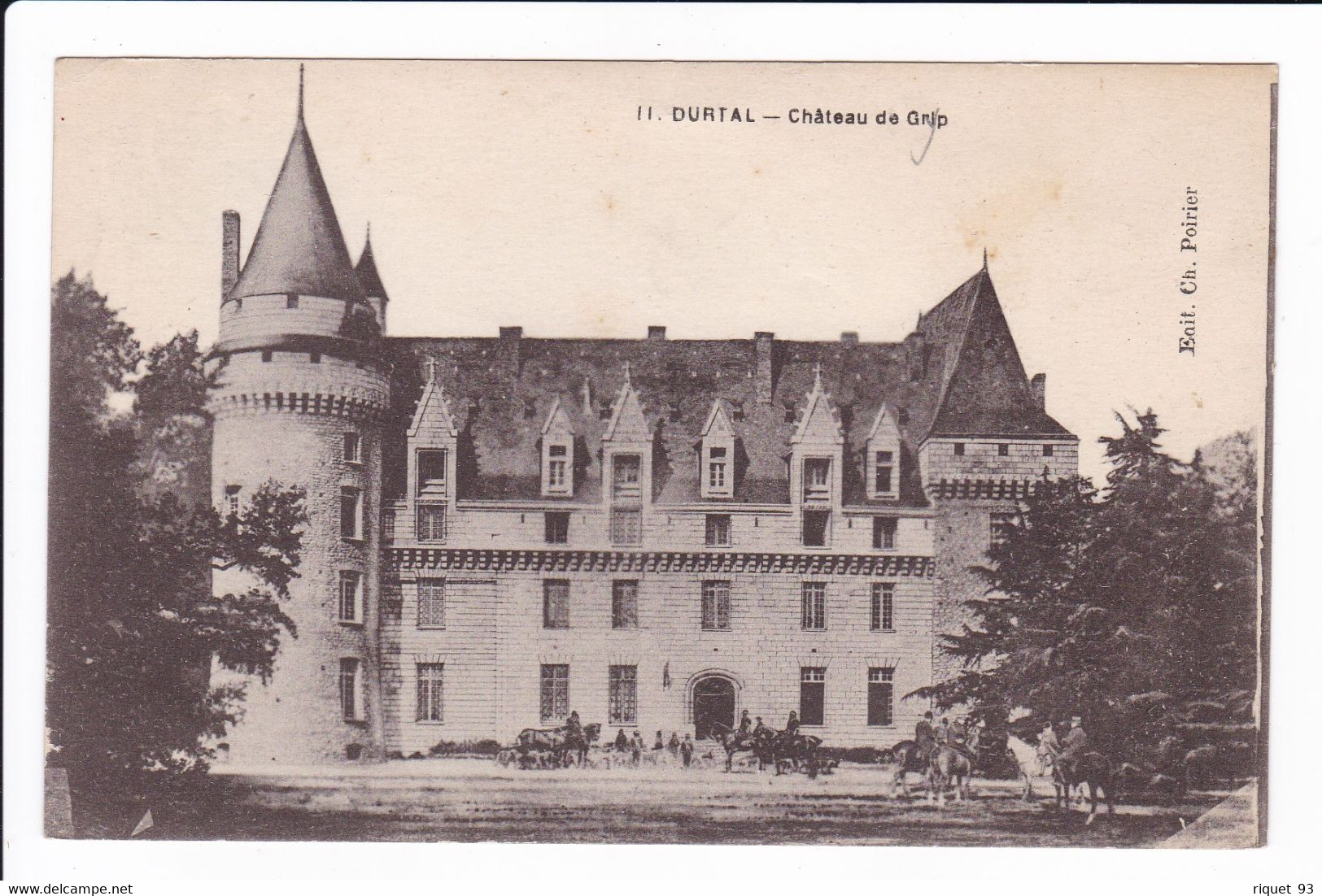 11 - DURTAL - Château De Grip - Durtal