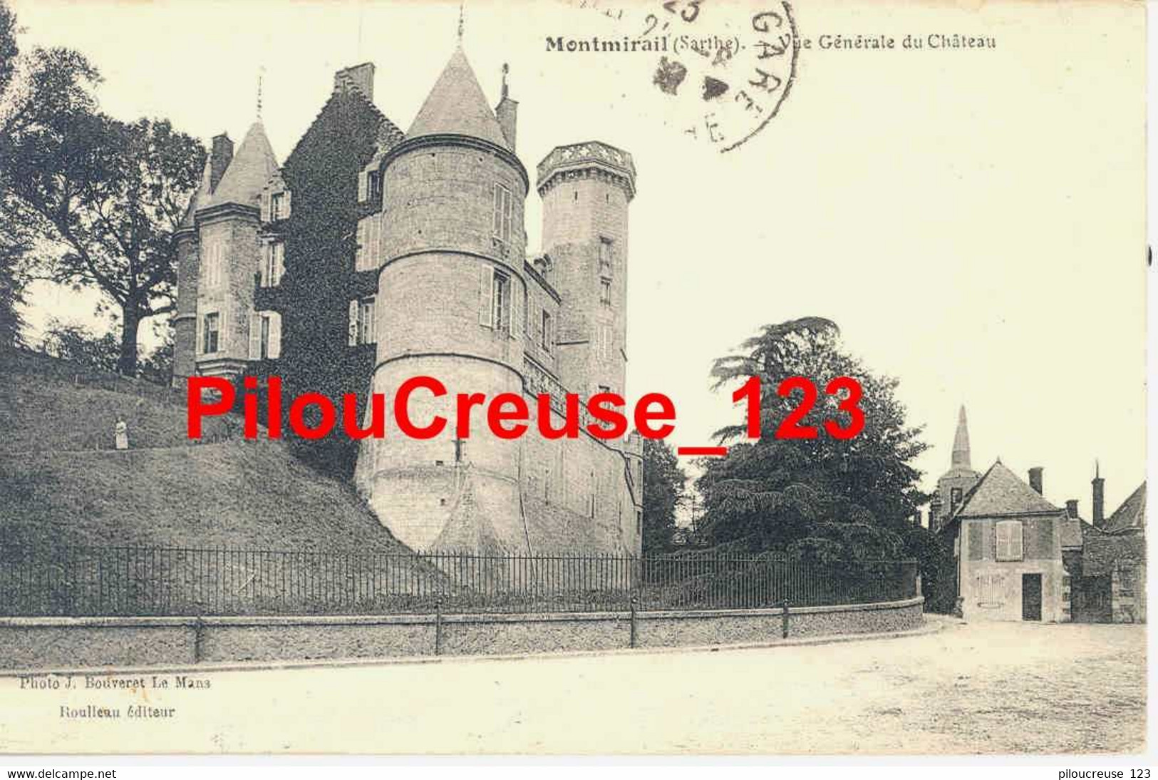 72 Sarthe - MONTMIRAIL - " Vue Générale Du Château " - Montmirail