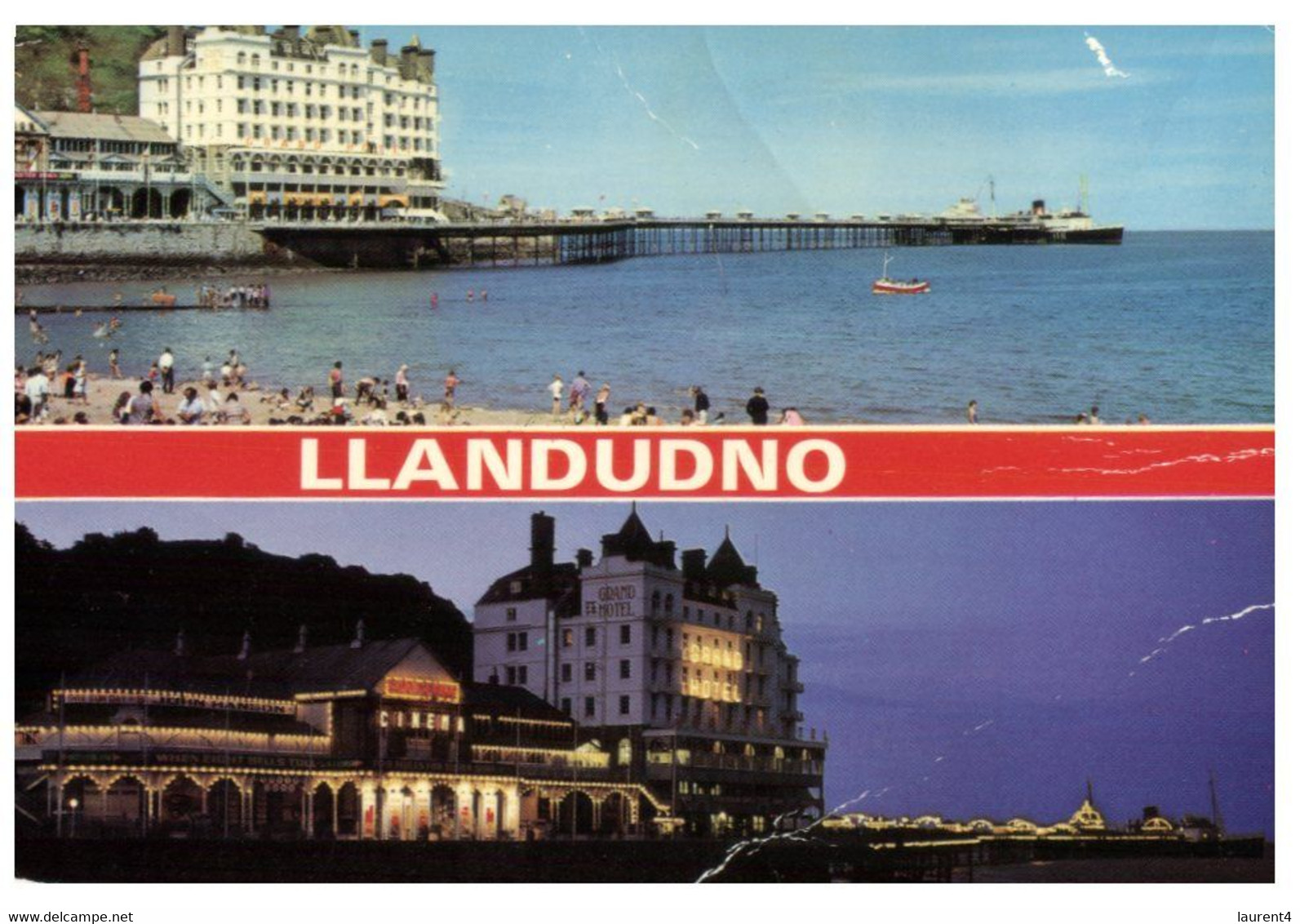 (T 26) UK -   Llandudno (posted 1984) - Municipios Desconocidos