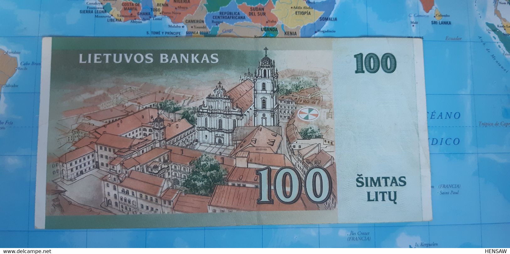 LITHUANIA 100 LITU 2000 P62 XF - Lithuania