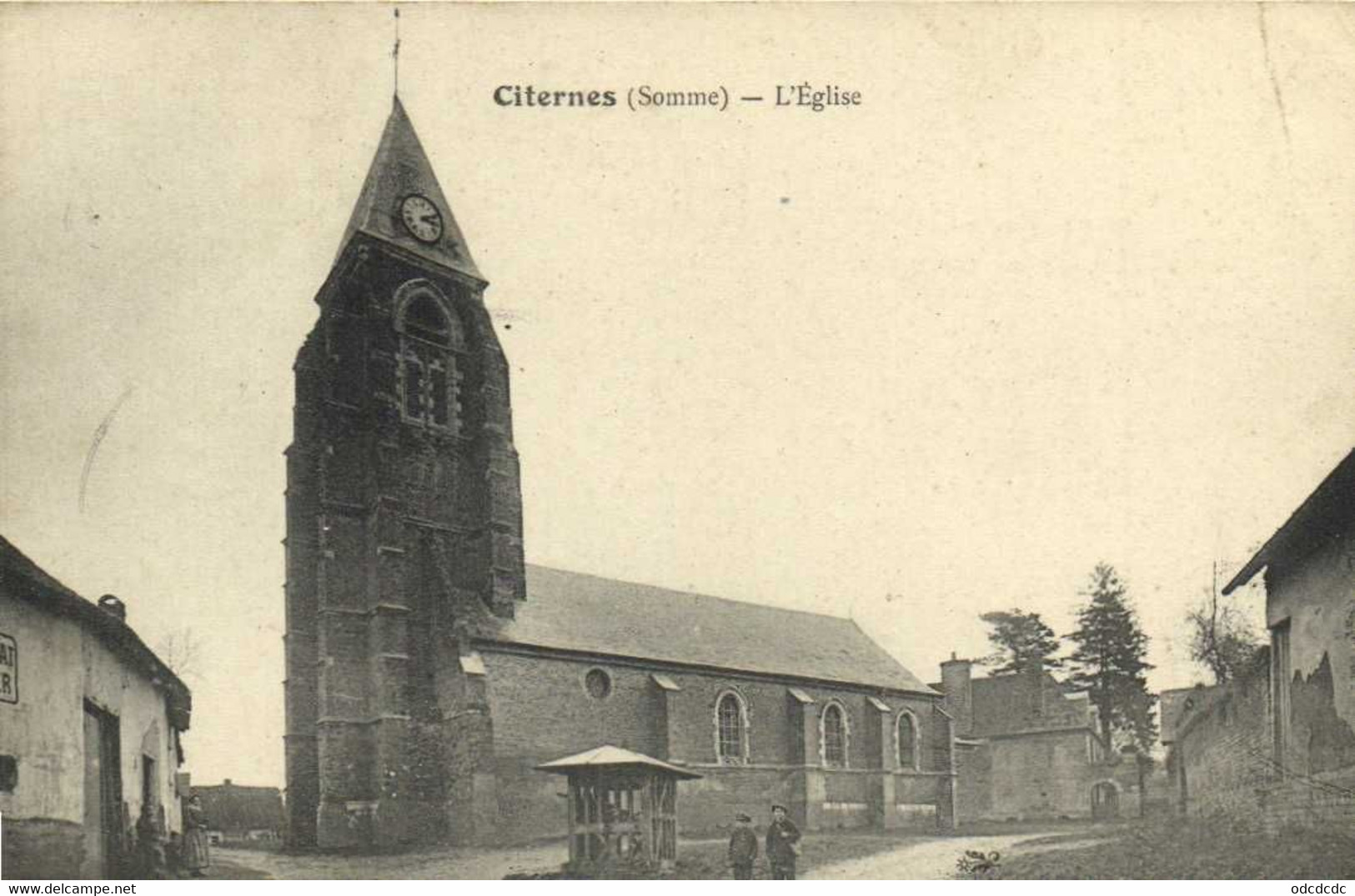 Citernes ( Somme) L'Eglise  Recto Verso - Other & Unclassified