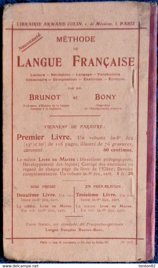 P. Leyssenne - La Première Année D'Arithmétique - Librairie Armand Colin - ( 1906 ) ; - 0-6 Jaar