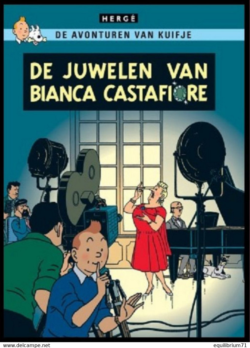 Carte Postale / Postkaart- Kuifje/Tintin - Milou/Bobbie - De Juwelen Van Bianca Castafiore / Les Bijoux De La Castafiore - Philabédés