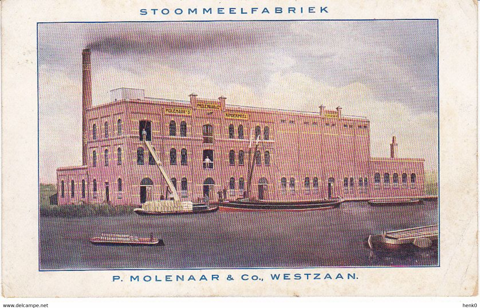 Westzaan Stoommeelfabriek P. Molenaar K1352 - Zaanstreek