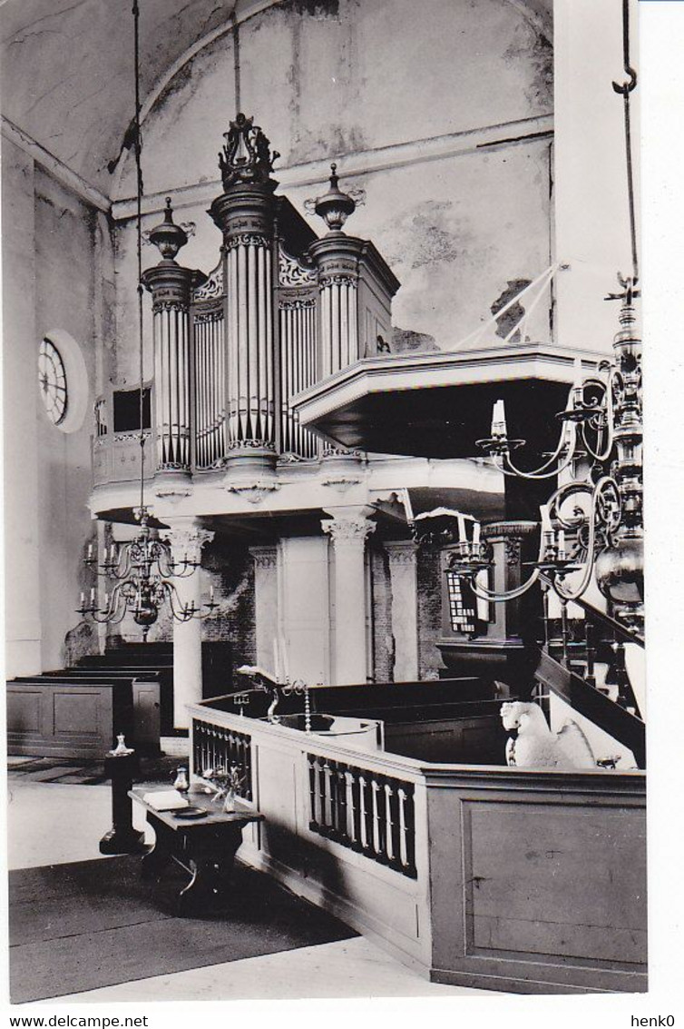 Westzaan Ned. Hervormde Kerk Interieur Orgel K1353 - Zaanstreek