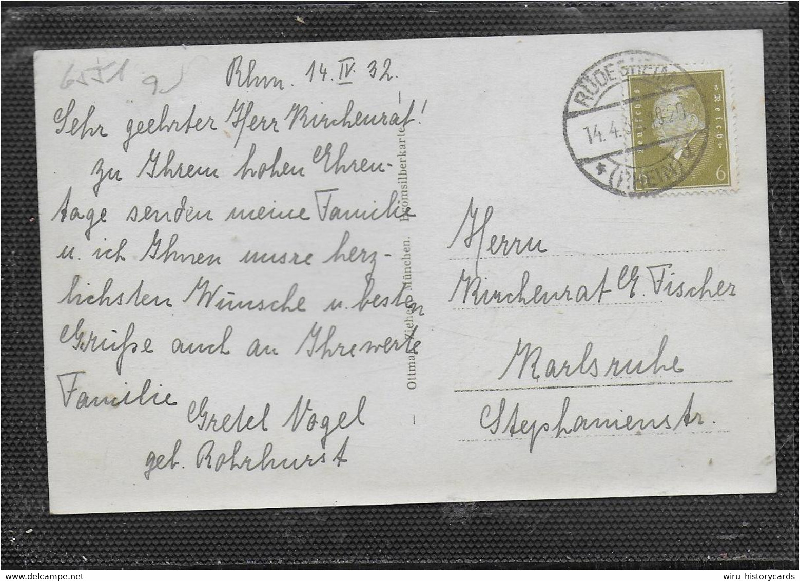 AK 0591  Rüdesheim Am Rhein Mit Jugendherberge - Verlag Zieher Um 1932 - Ruesselsheim