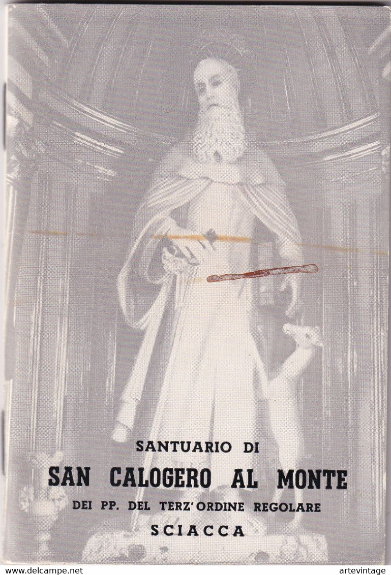 Libretto Religioso - Santuario Di San Calogero Al Monte ( Sciacca ) - Religion & Esotérisme