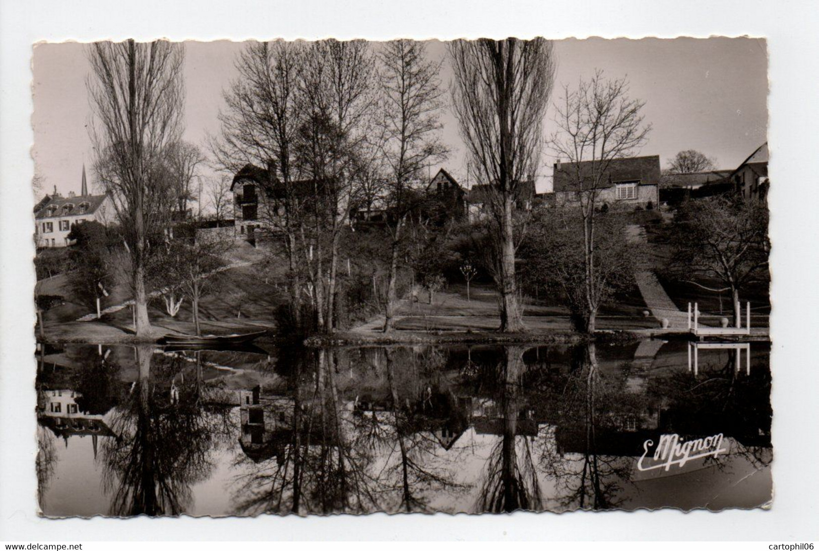 - CPSM SOREL-MOUSSEL (28) - Les Bords De L'Eure - Photo-Edition Mignon 6748 - - Sorel-Moussel