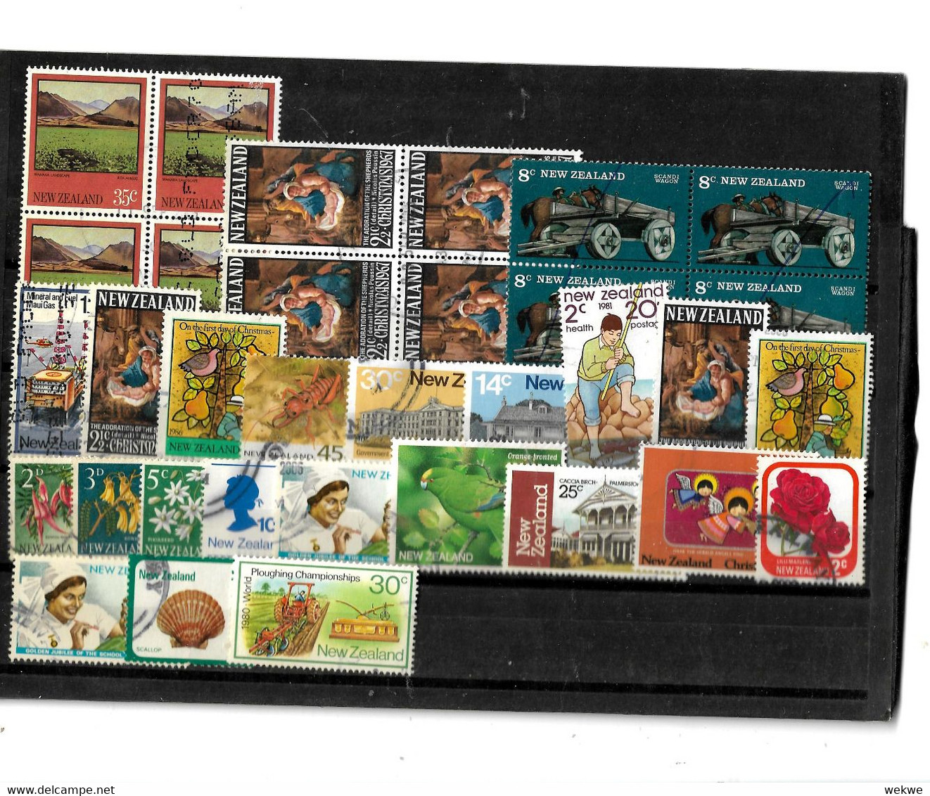 NEUSEELAND LOT 001 - 33 Marken O - Colecciones & Series