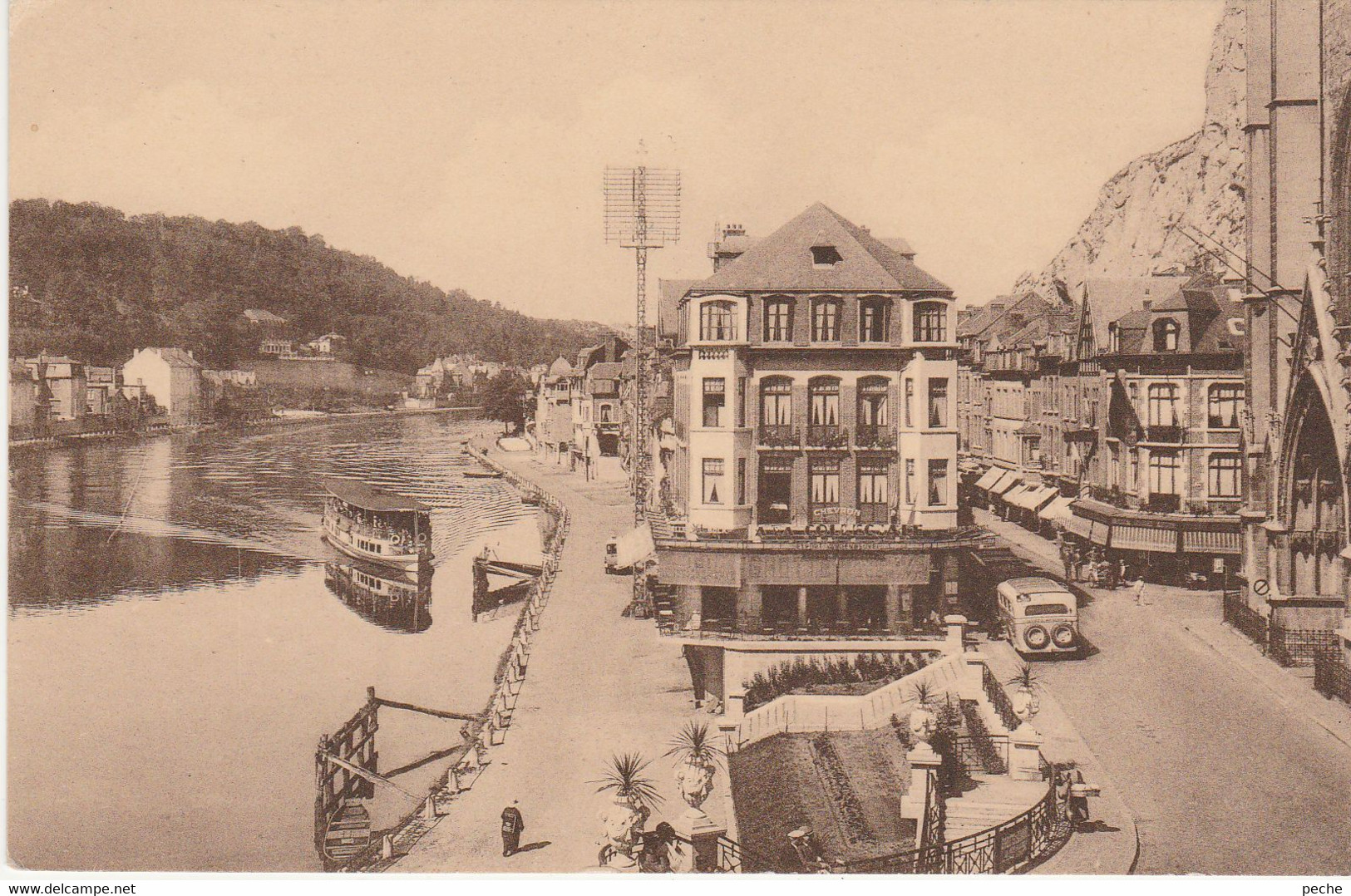 N°7393 R -cpa Dinant -hôtel De La Collégiale- - Dinant