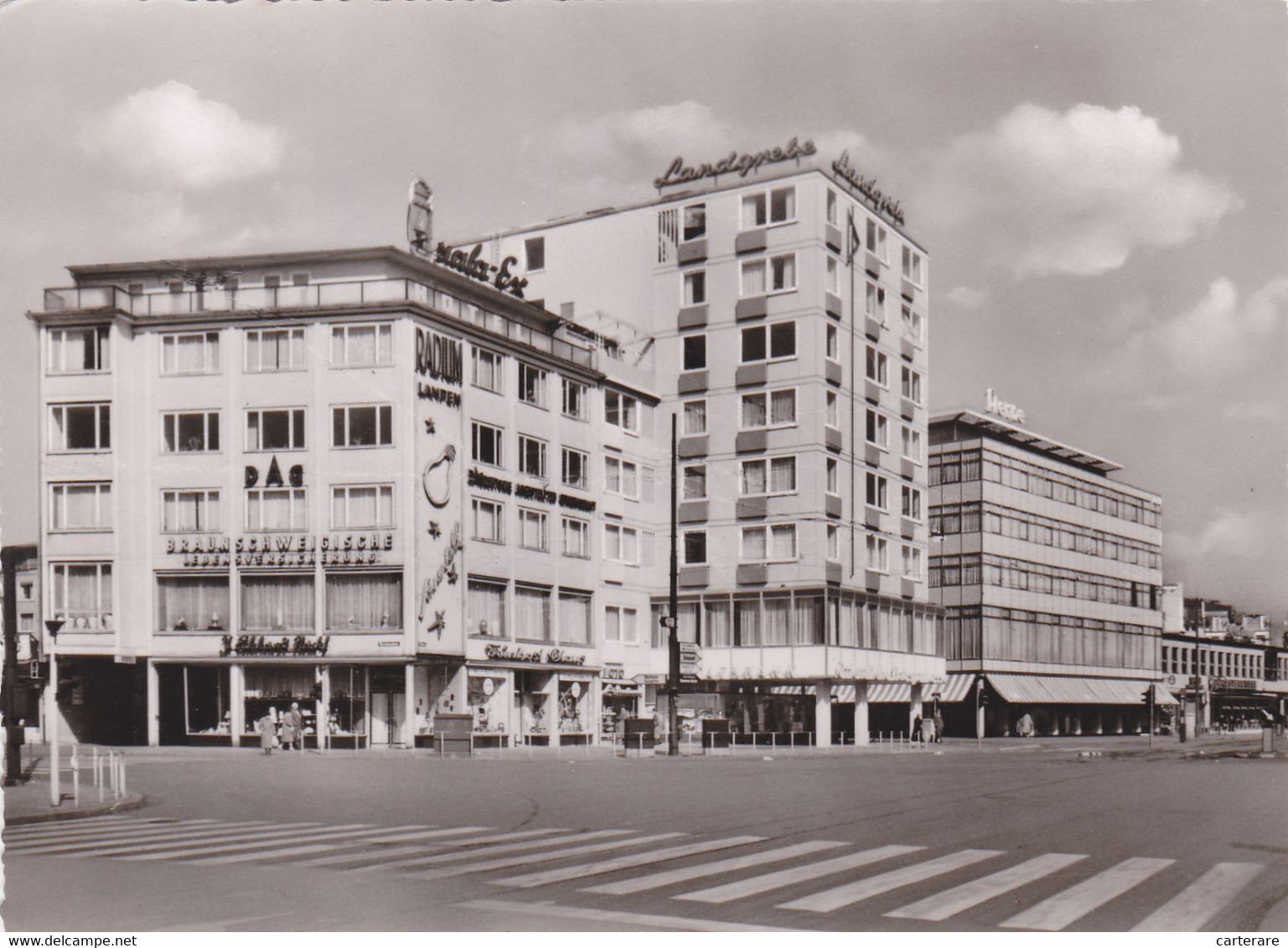 ALLEMAGNE,GERMANY,DEUTSCHLAND,BASSE SAXE,BRAUNSCHWEIG,CARTE PHOTO - Braunschweig