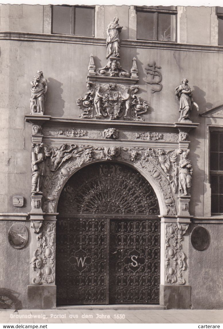 ALLEMAGNE,GERMANY,DEUTSCHLAND,BASSE SAXE,BRAUNSCHWEIG,CARTE PHOTO - Braunschweig