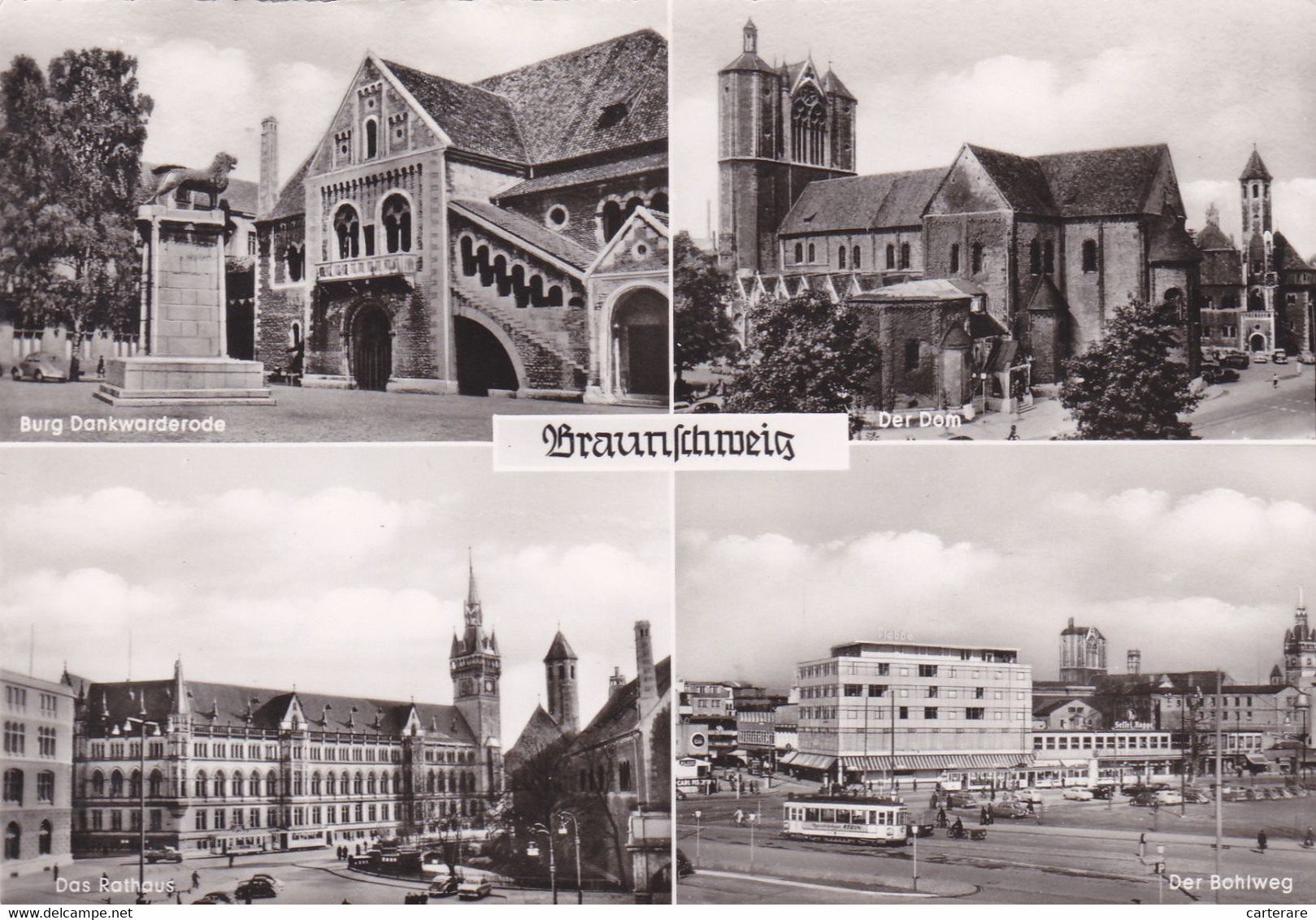 ALLEMAGNE,GERMANY,DEUTSCHLAND,BASSE SAXE,BRAUNSCHWEIG,CARTE PHOTO - Braunschweig