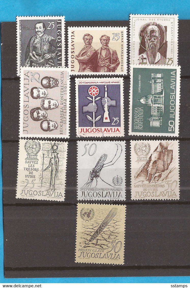 YU -10-10  AUSVERKAUF BILLIG GUTE QUALITET  JUGOSLAVIJA JUGOSLAWIEN   MNH - Lots & Serien