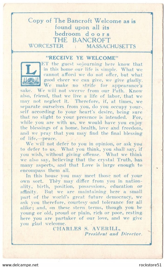 The Bancroft Hotel Worcester 2 Side Scan - Worcester