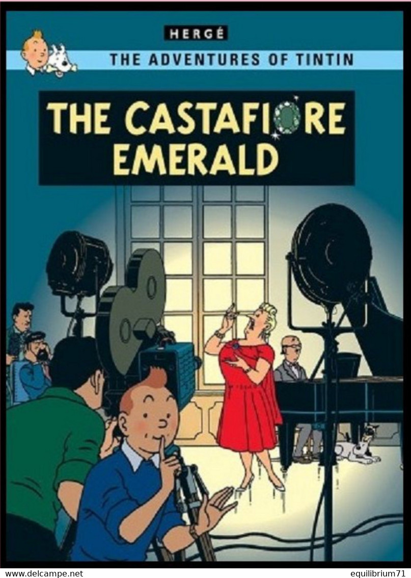 Carte Postale / Postkaart - Kuifje/Tintin - Milou/Bobbie - The Castafiore Emerald / Les Bijoux De La Castafiore - Philabédés