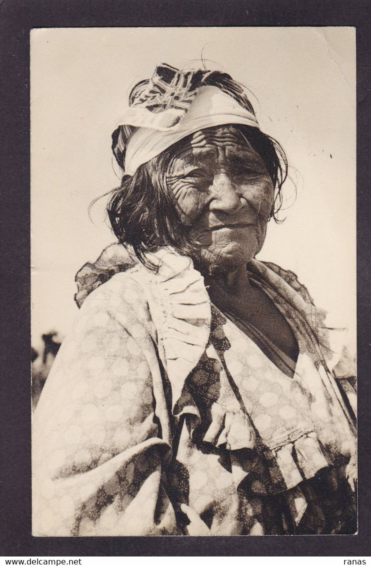 CPA Vénézuéla Indien Type Carte Photo Circulé - Venezuela