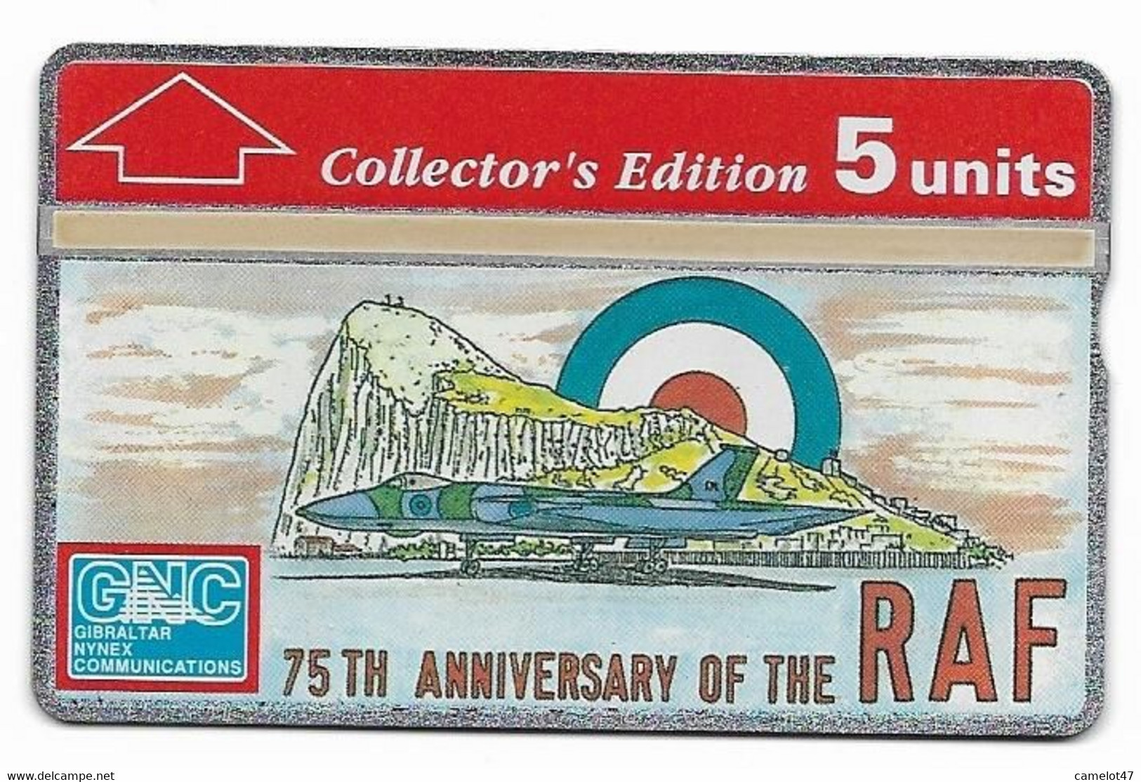 Gibraltar, GNC Phone Card, Mint Condition, No Value, Collectors Item, # Gibraltar-2 - Gibraltar