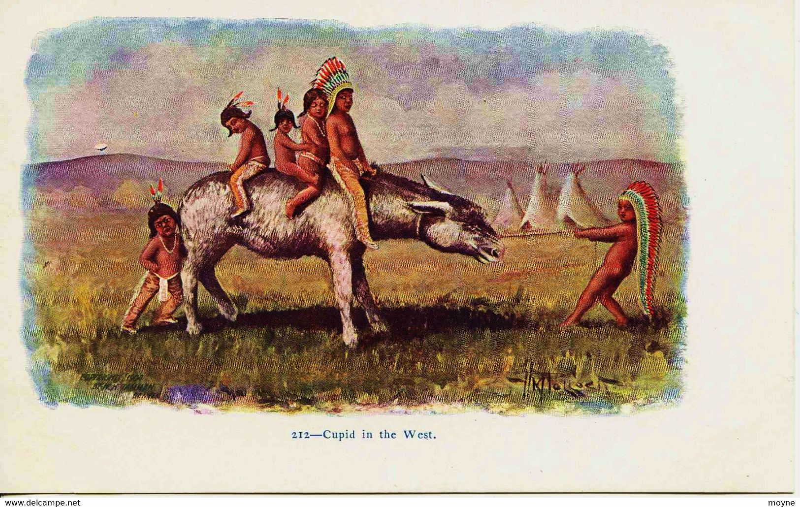 11399 - U.S.A   -  Indiens -    INDIAN  PAPOOSES ??? Copyrigth 1904  - By N. TAMMEN - Illustrateur - - Denver