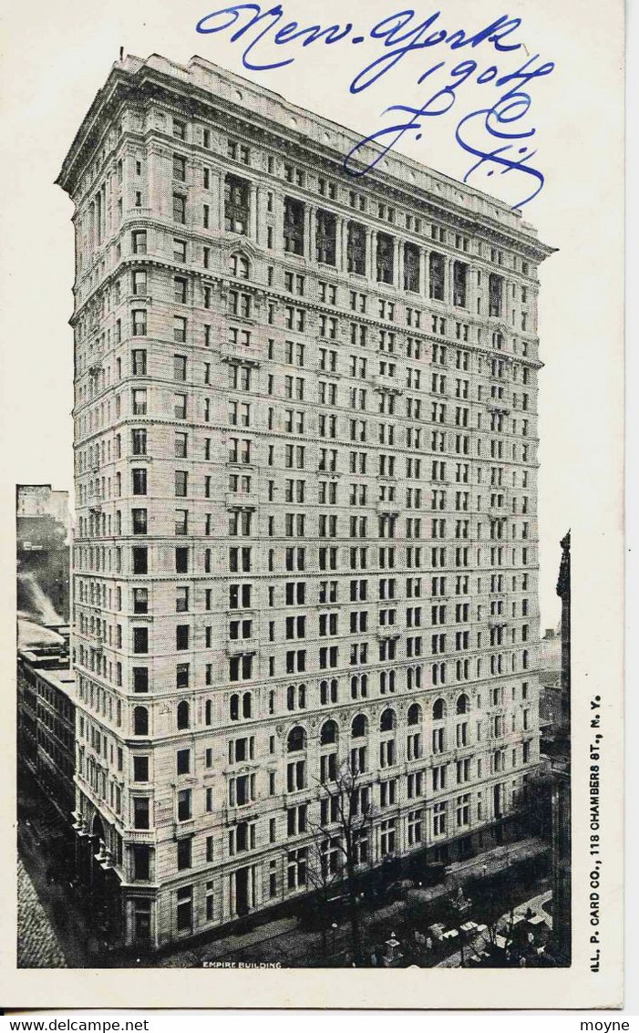 11404 - U.S.A   - New York  City  - EMIRE  BULDING  EN 1904 - Bar, Alberghi & Ristoranti