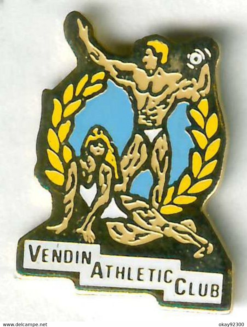 Pin's Culturisme Bodybuilding Vendin Athlétic Club Vendin-le-Vieil - Autres & Non Classés