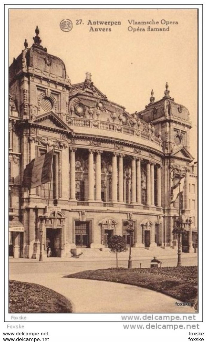 * 7.04 Antwerpen - Vlaamsche Opera -  Anvers Opéra Flamand - Arendonk