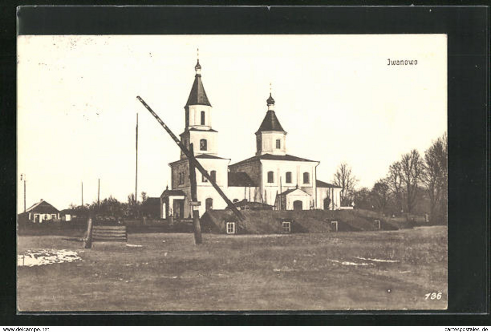 AK Janowo, Kirchenansicht - Rusland