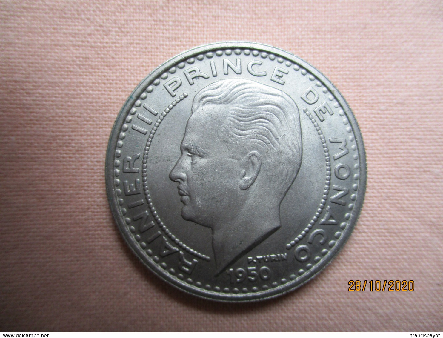 Monaco 100 Francs 1950 - 1949-1956 Francos Antiguos