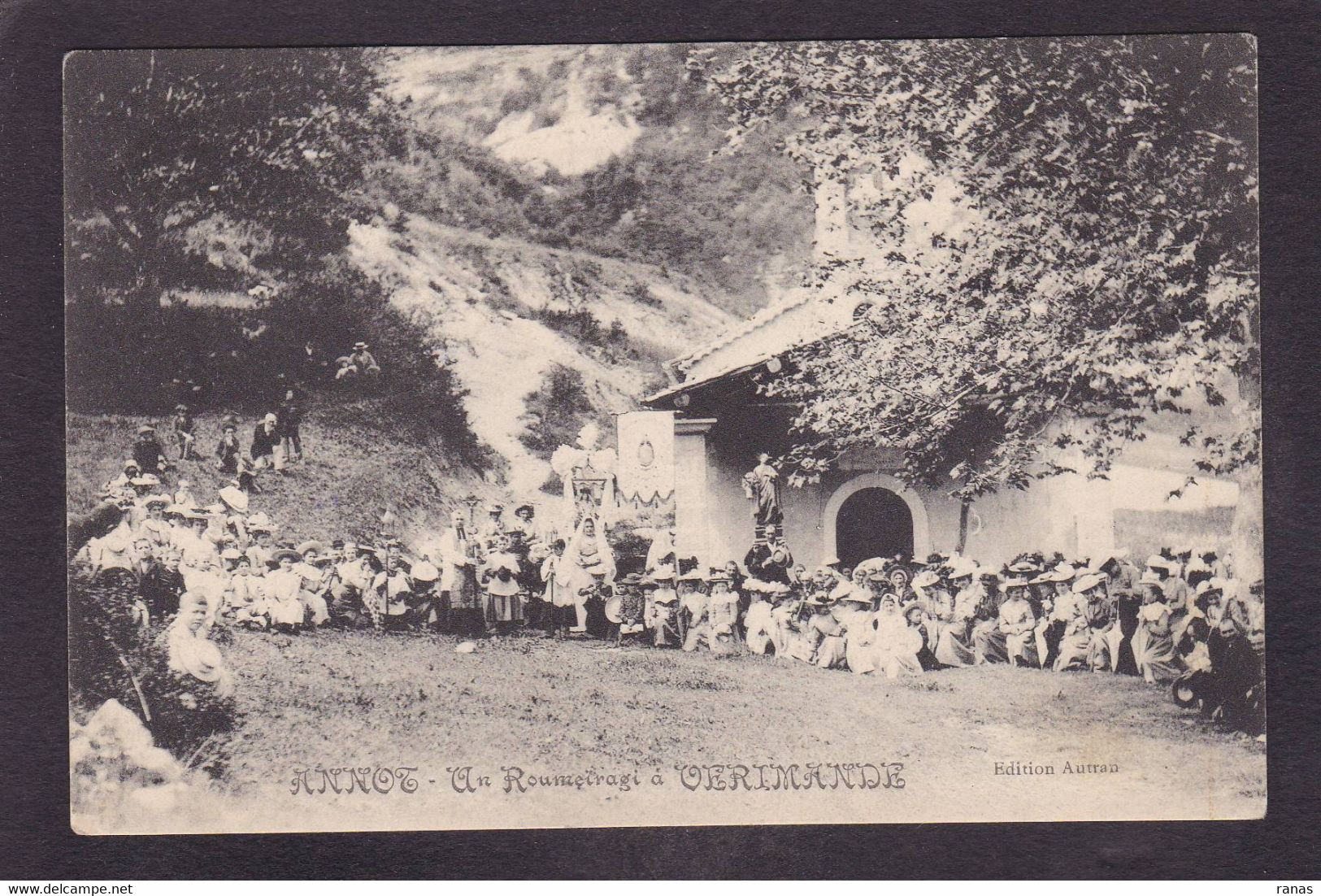 CPA Alpes De Haute Provence 04 ANNOT Fête Circulé - Altri & Non Classificati