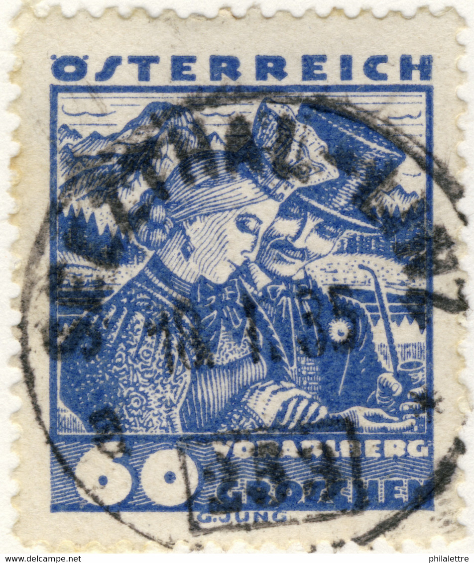 AUTRICHE / ÖSTERREICH 1935 SELZTHAL-LINZ A Nr.253 Bahnpoststempel On Mi.581 - Gebraucht