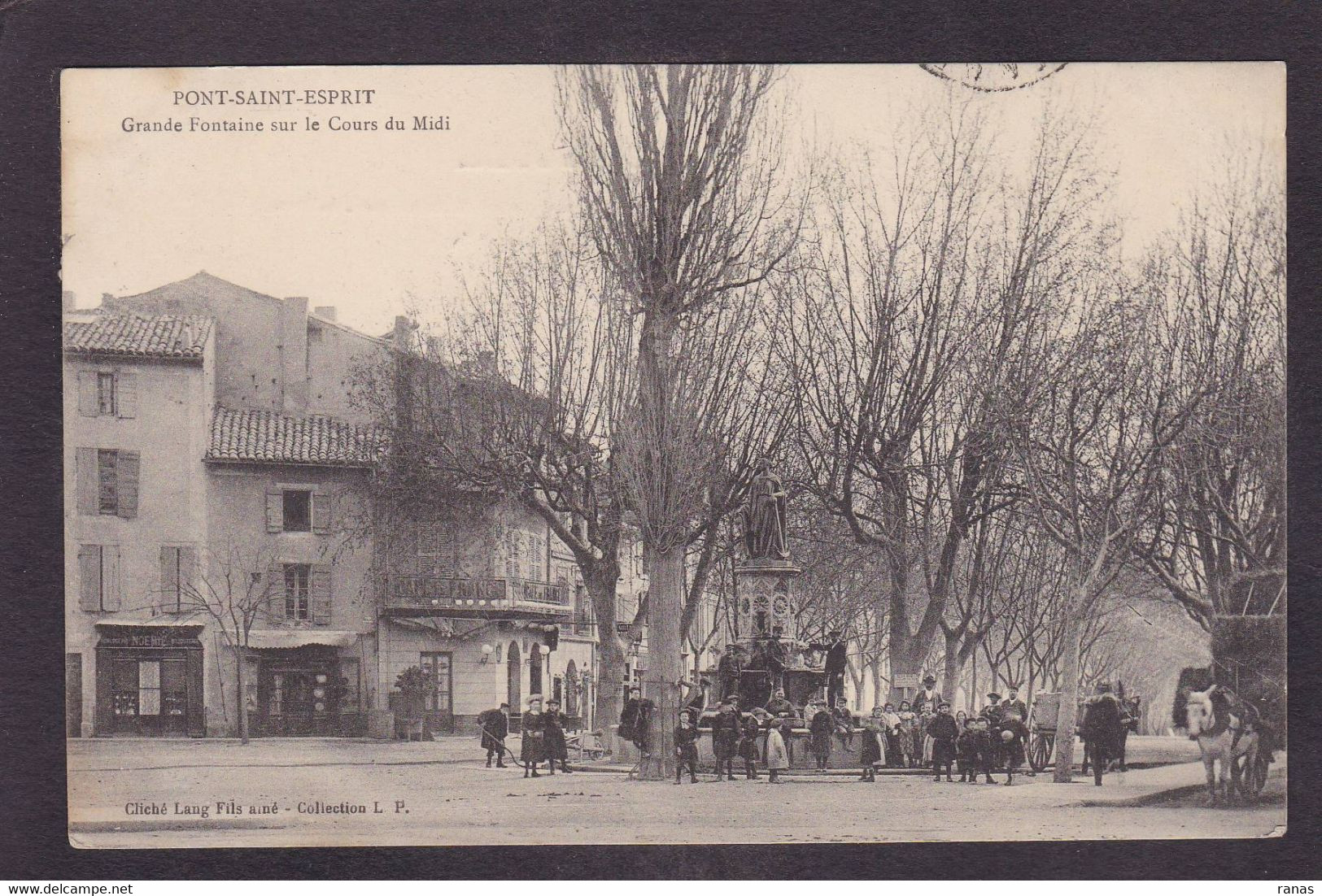 CPA Gard 30 Pont Saint Esprit Circulé - Pont-Saint-Esprit