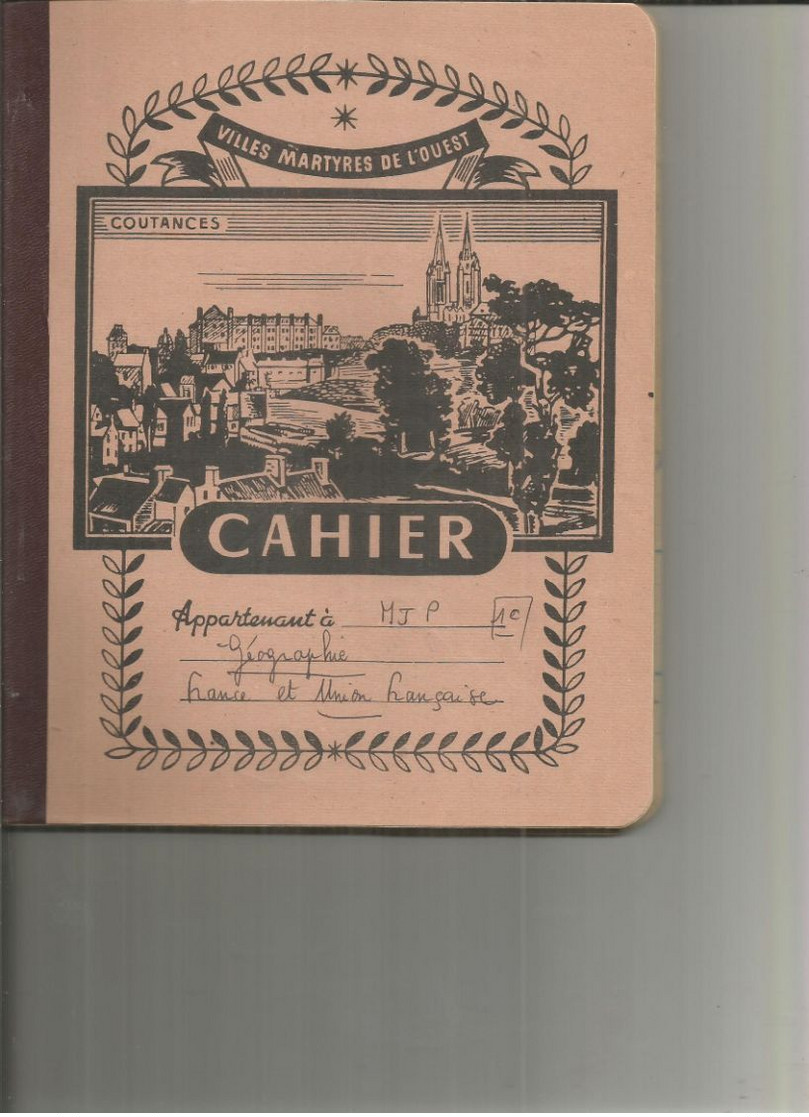 Cahier  Villes Martyres De L'ouest Coutances - Non Classificati