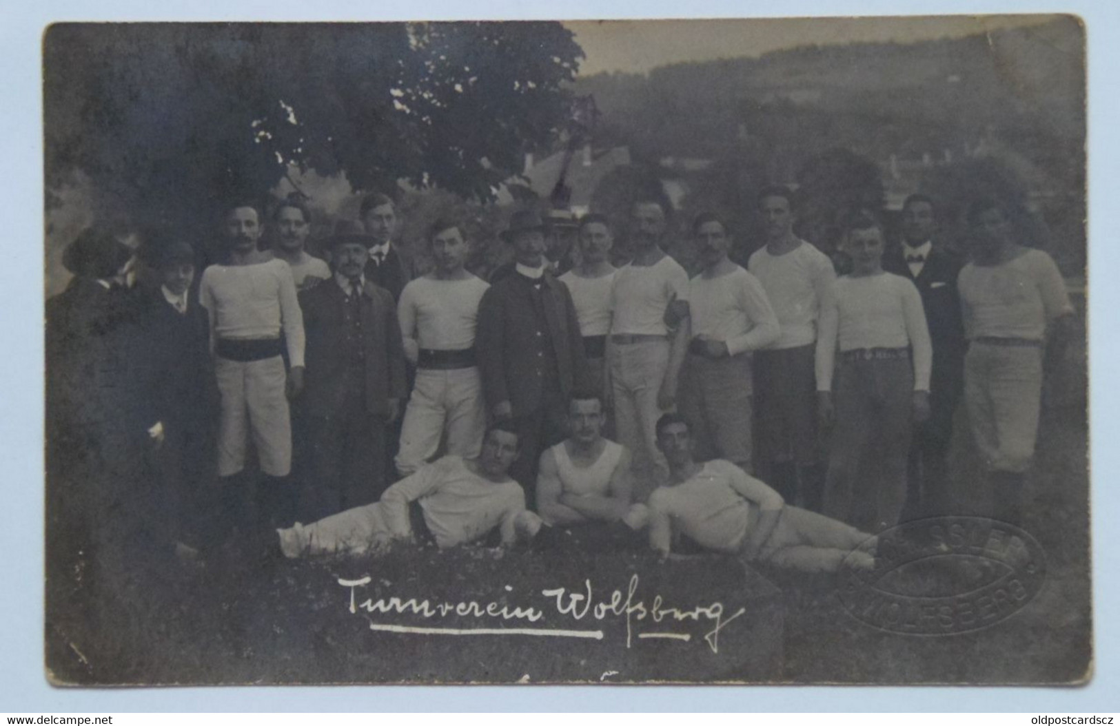 Germany 35 Wolfsburg Gymnastics Club Turnverein Men Group Photo - Wolfsburg