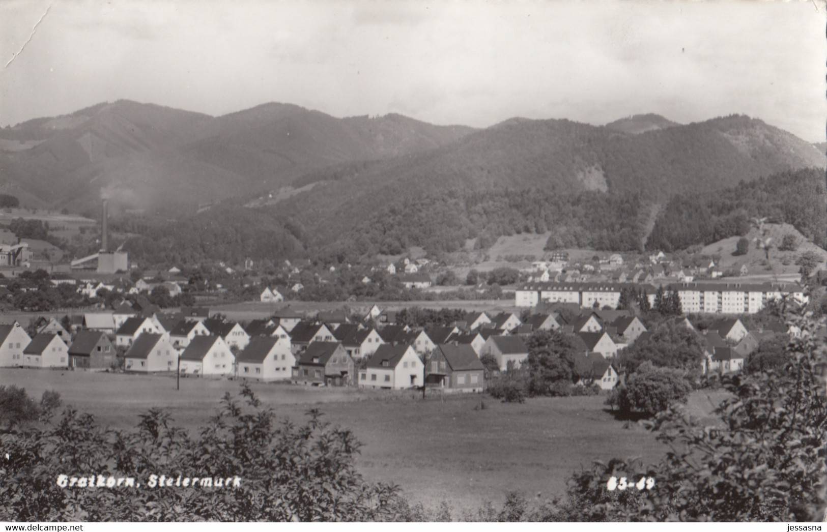 AK - GRATKORN - Teilansicht Mit Wohnsiedlung 1963 - Gratkorn