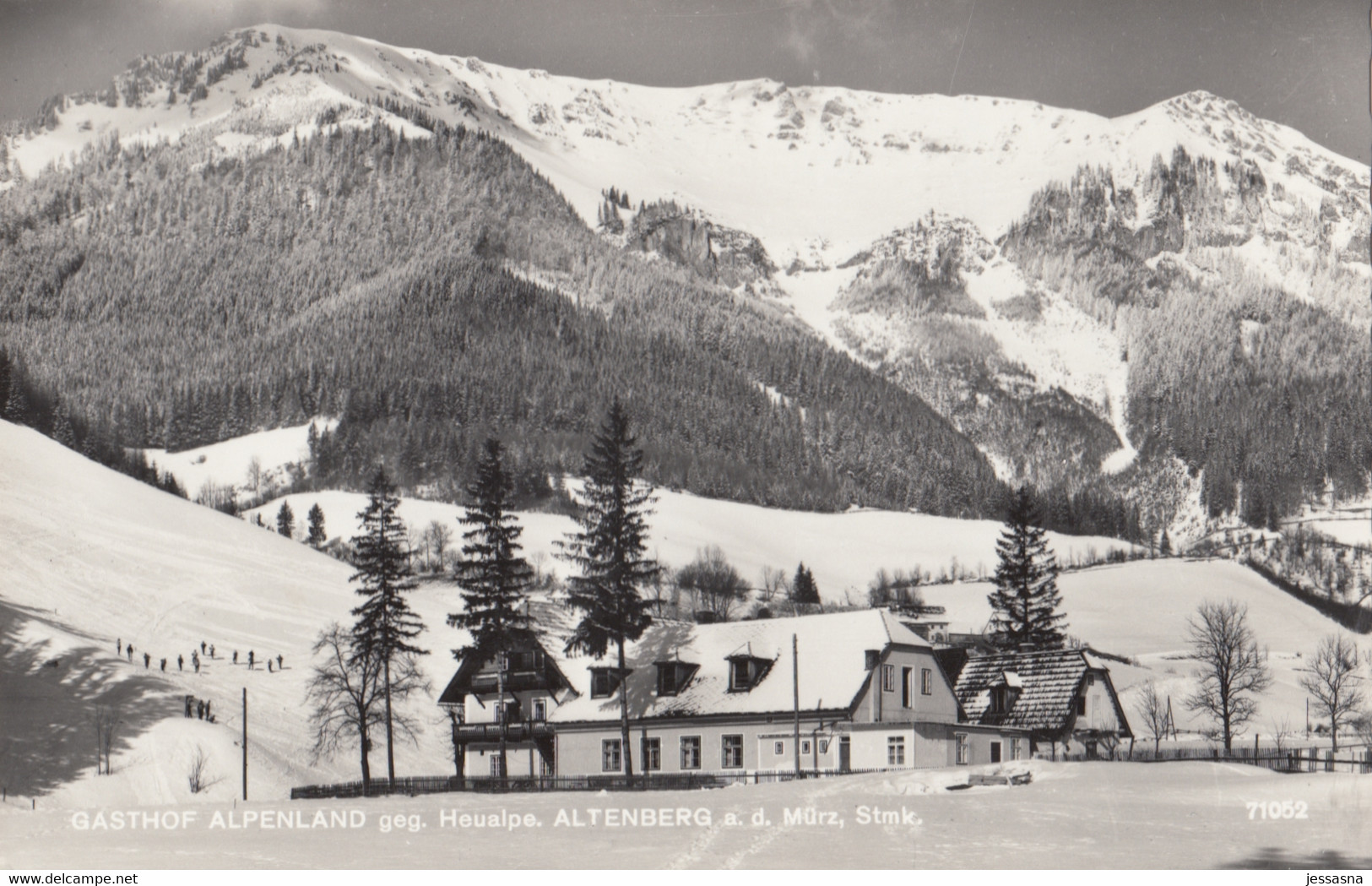 AK - ALTENBERG (Kapellen) A/d Mürz - Gasthof "Alpenland" 1967 - Neumarkt