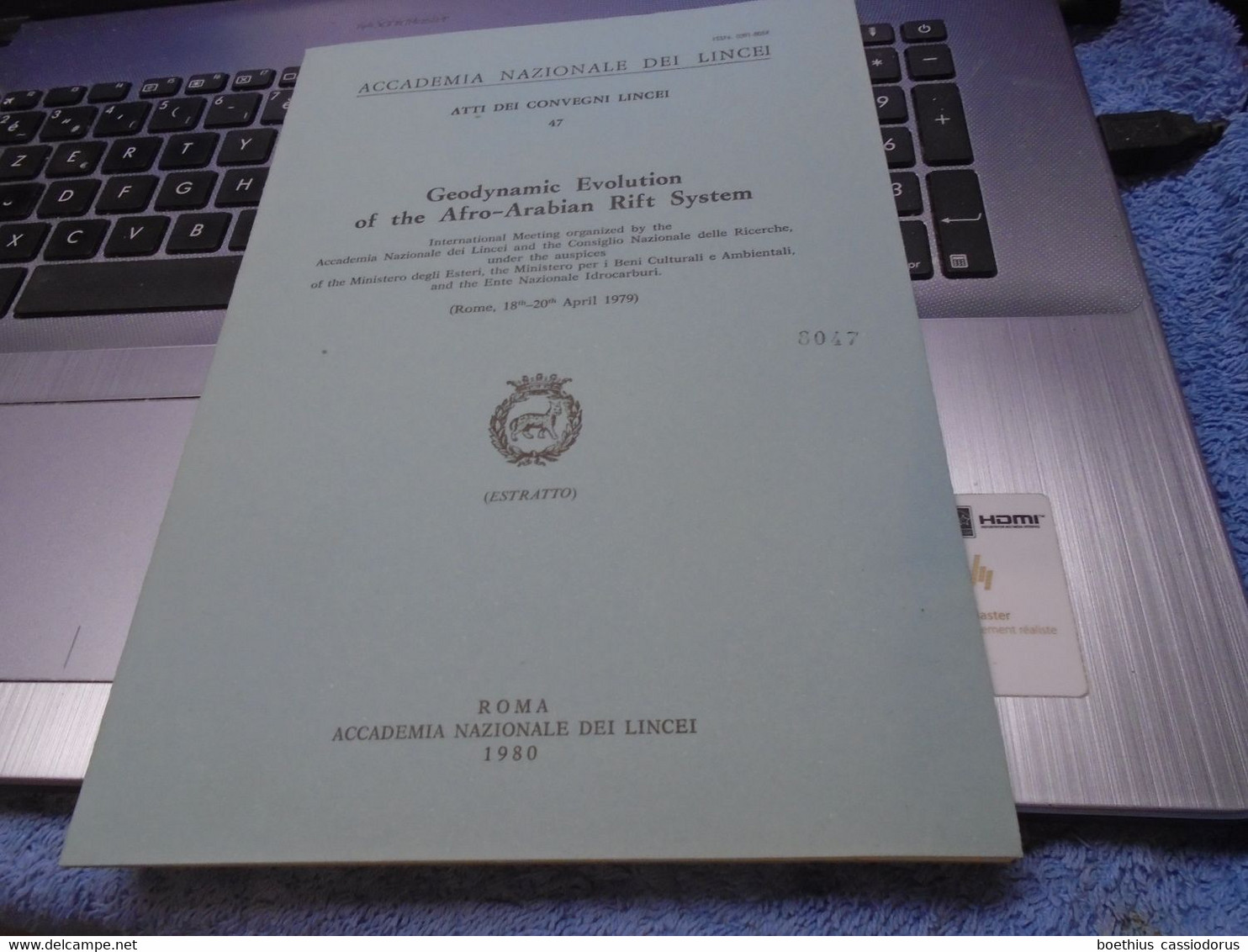 GEODYNAMIC EVOLUTION OF THE AFRO-ARABIAN RIFT SYSTEM 1980 - Sciences De La Terre