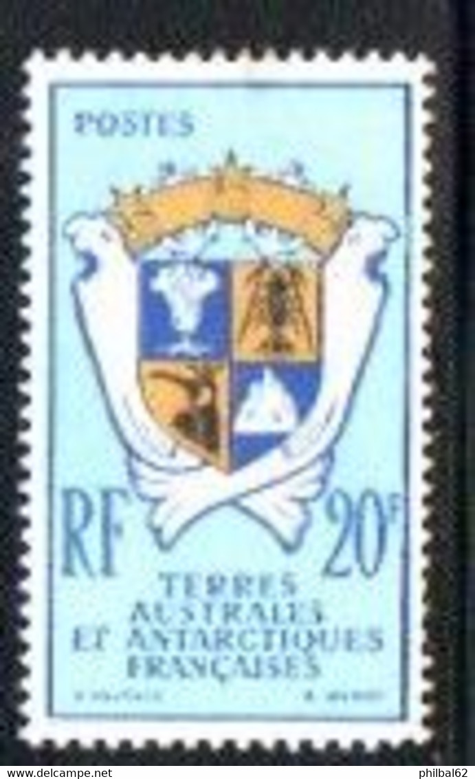 TAAF, Postes 15 ** Blason Des TAAF. - Neufs