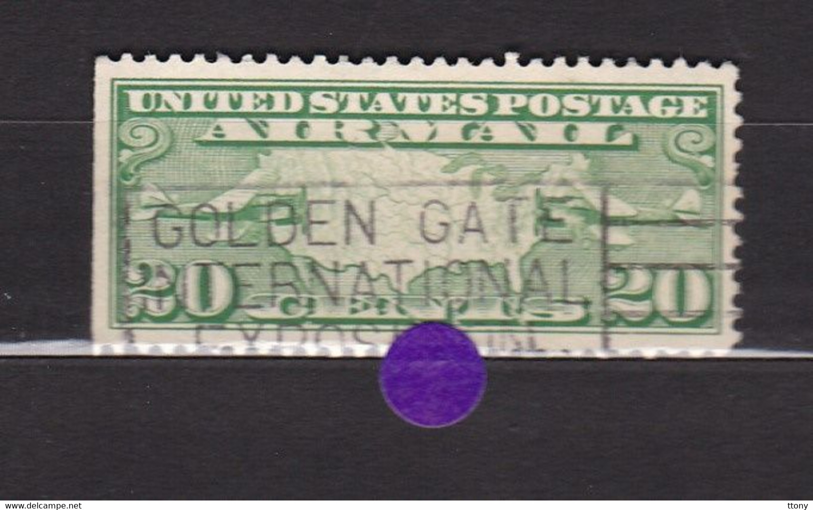 USA STAMPS :  Air Mail  20 Cents :  Année 1927     Used - 1a. 1918-1940 Used