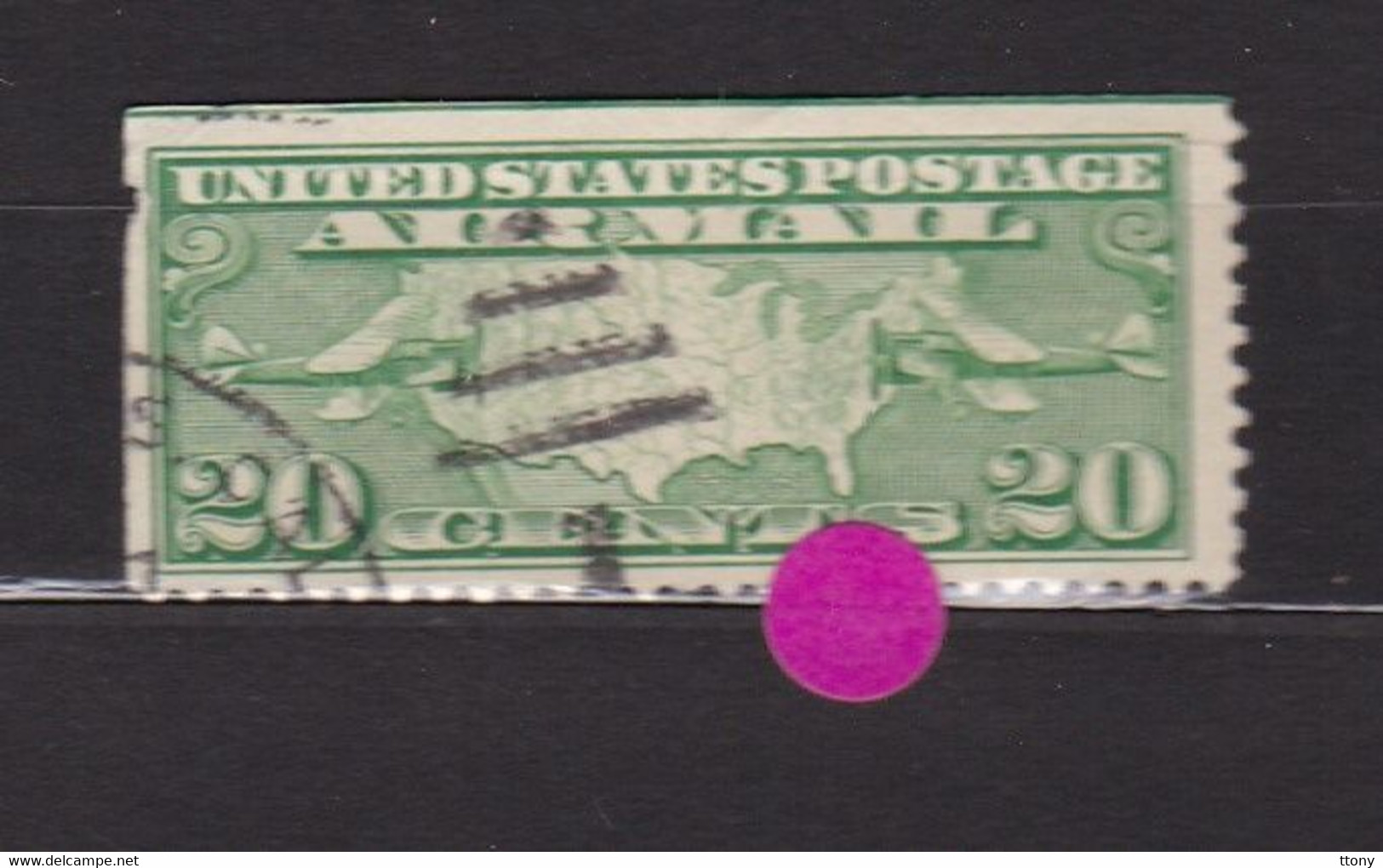 USA STAMPS :  Air Mail  20 Cents :  Année 1927     Used - 1a. 1918-1940 Gebraucht